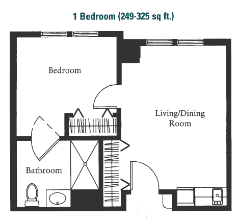 one bed room