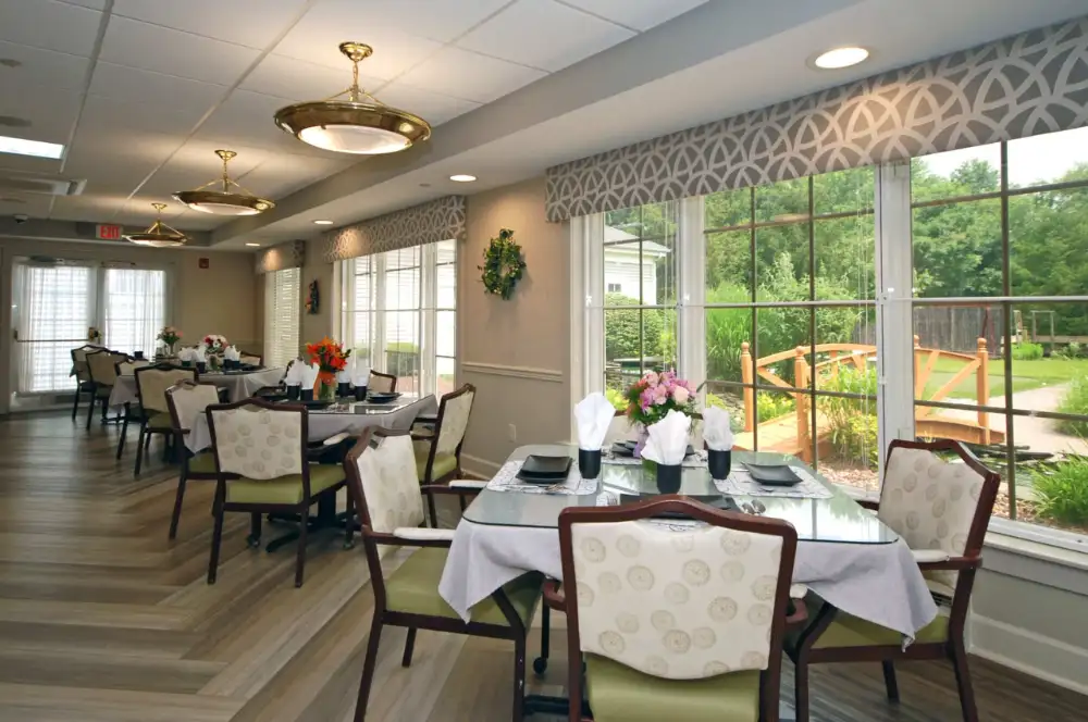 dining room with dining table and chairs